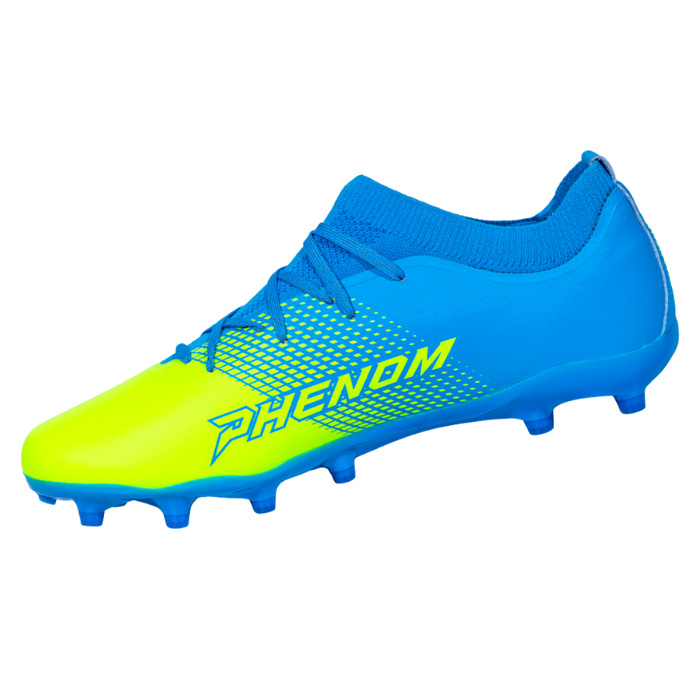 Quantum Energy: Fußballschuhe - Columbia Blue & Slime