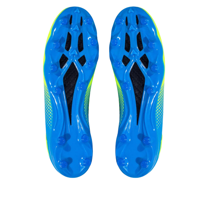 Quantum Energy: Fußballschuhe - Columbia Blue & Slime