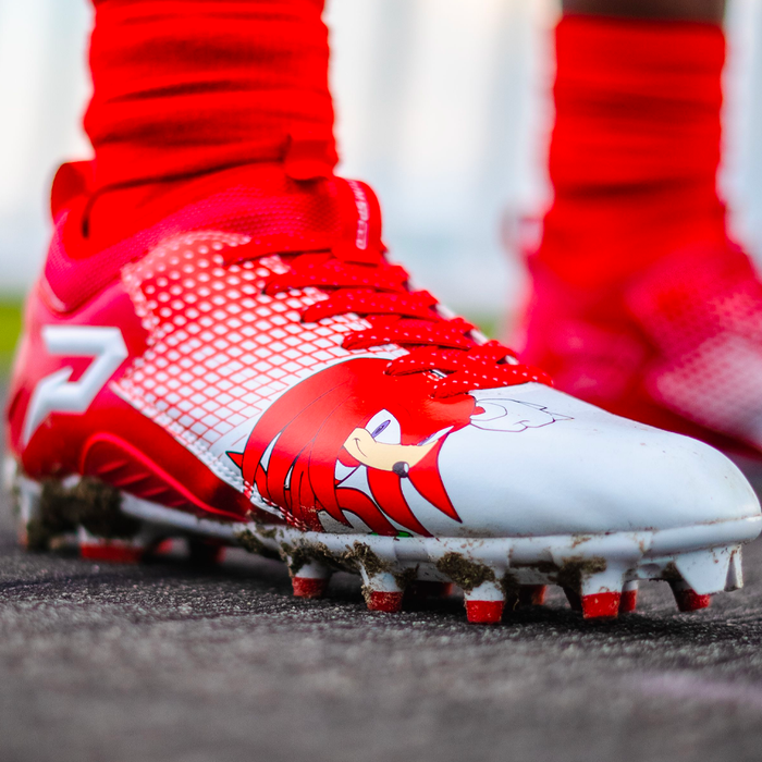 Knuckles the Echidna Soccer Cleats - Quantum Energy by Phenom Elite