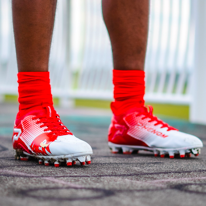 Knuckles the Echidna Soccer Cleats - Quantum Energy by Phenom Elite