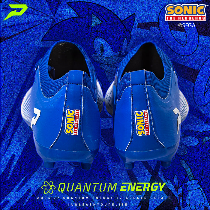 Sonic the Hedgehog Soccer Cleats - Quantum Energy by Phenom Elite