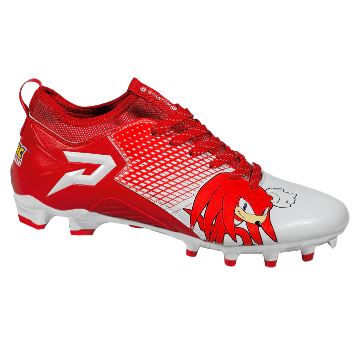 【保証書付】 Knuckles the Echidna Soccer Cleats - Quantum Energy by スパイク・シューズ
